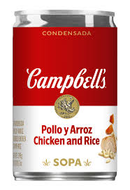 Sopa Campbell's de Pollo con Arroz 300g
